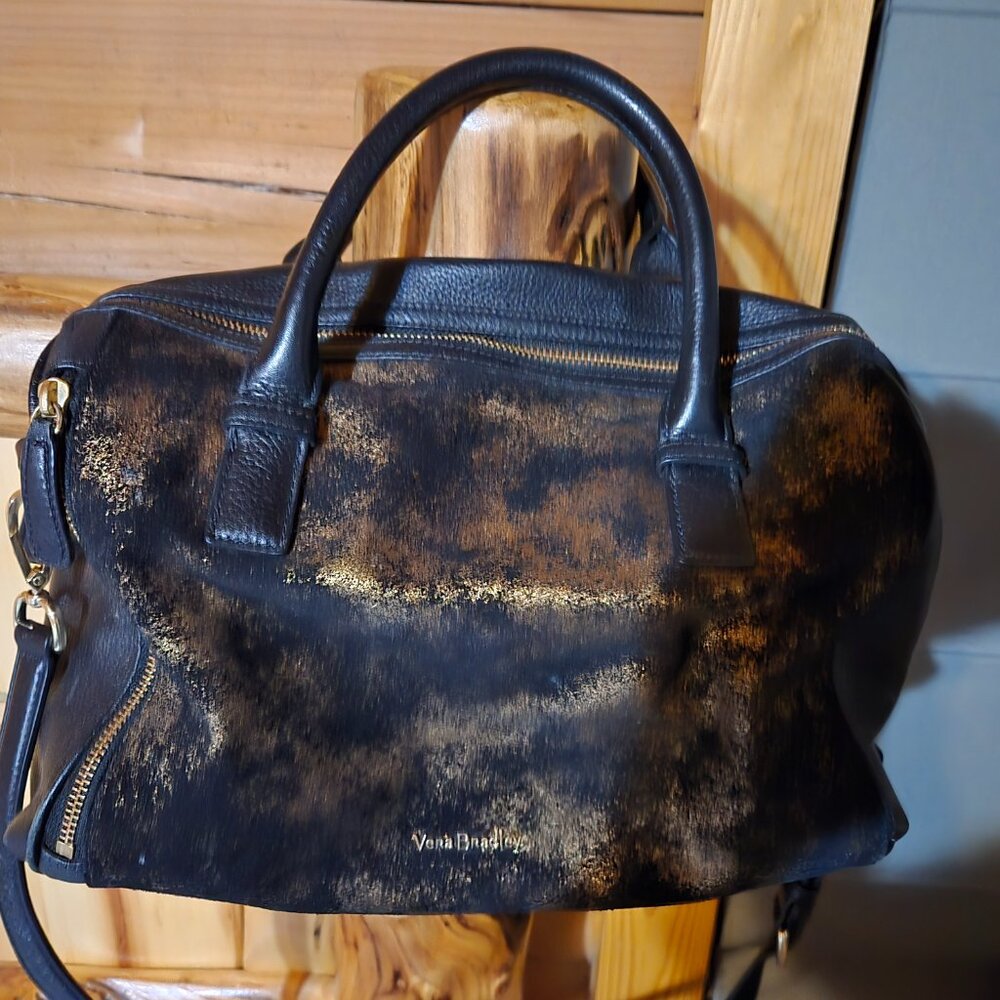 Vera Bradley Leather Bag - Picture 3 of 5